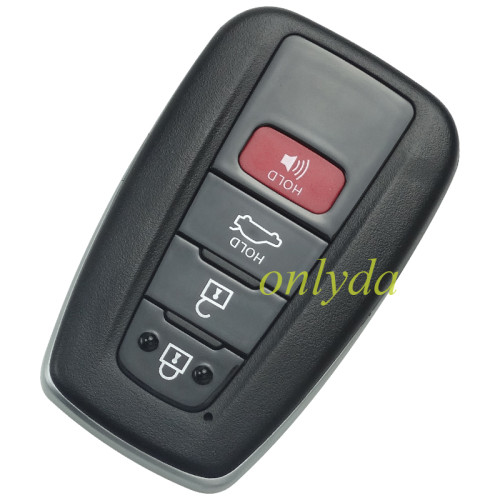 2019-2021 Toyota Corolla Remote 3+1 Button smart key  PN:8990H-02030 4A chip  231451-2000 FCCID:  HYQ14FBN   315MHz