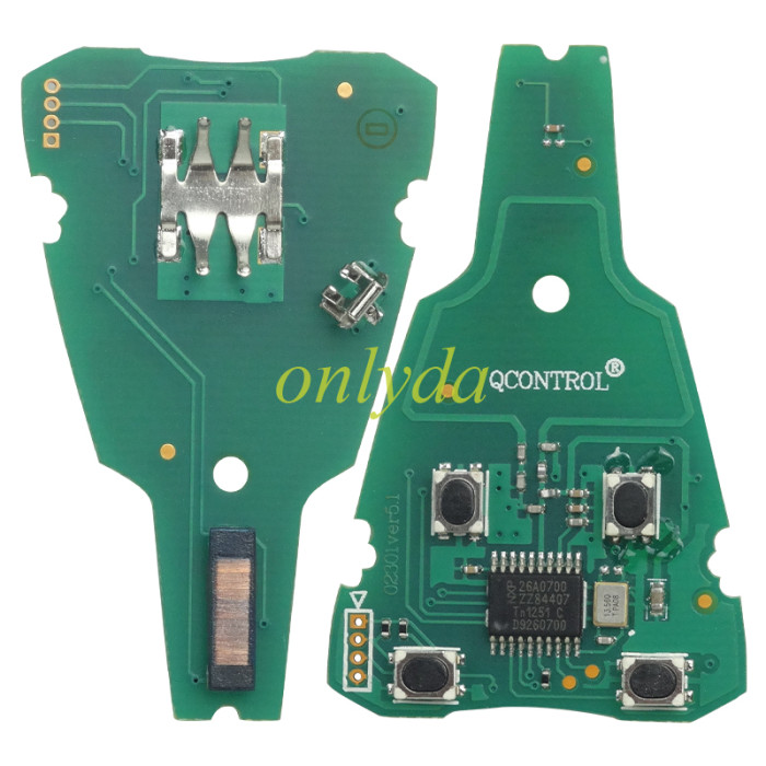 For SAAB  remote key  with  aftermarket chip 7946/NXP26A ,433.92Mhz  FCCID; LTQSAAM433TX Car model, CAN:3659-saam433n11042