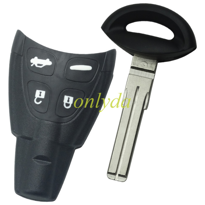 For SAAB  remote key  with  aftermarket chip 7946/NXP26A ,433.92Mhz  FCCID; LTQSAAM433TX Car model, CAN:3659-saam433n11042
