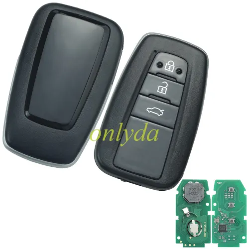 2019-2021 Toyota Corolla Remote 3 Button smart key  PN:8990H-12010 4A chip  231451-2000 FCCID:  HYQ14FBN   315MHz