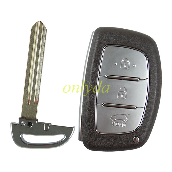 Hyundai 3 button  keyless remote key with 434mhz ix25 C9100 KEYLESS after 2017