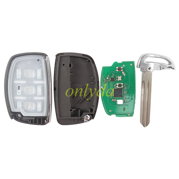 Hyundai 3 button  keyless remote key with 434mhz ix25 C9100 KEYLESS after 2017