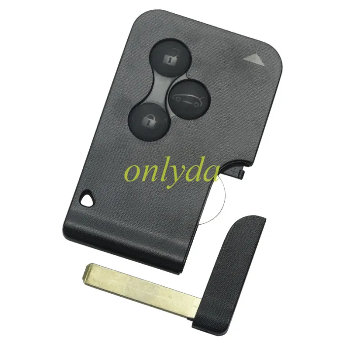 For Renault Megane II 3 button remote key with 7947 chip Buckled  model  pls choose color for button.