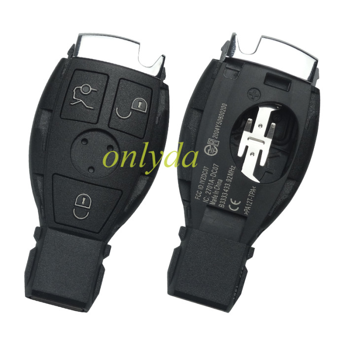 KYDZ Brand Mercedes Benz 2008 NEC 3/3+1 button remote KEYLESS GO key with changeable frequency 433MHZ / 315MHZ by KYDZ machine