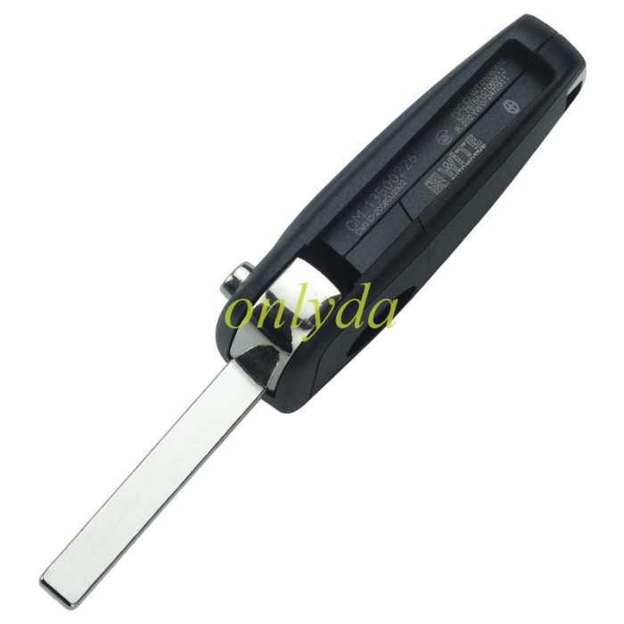 For Opel Astra J aftermarket 2 button remote key with 434mhz  5WK50079 46 chip (HITA G2) for Buick 2015+