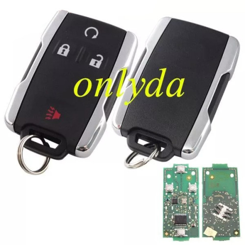 For  OEM Chevrolet black 4 button remote key with 315mhz Part No. A2C34526500-03 3400-214675 TD-00 13-48 002 chip: PIC16f689 E/SS FCC ID: M3N-32337100 IC : 7812A-32337100