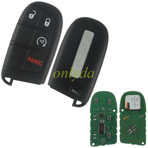 For OEM Jeep 3+1 button remote key with 434MHZ with 7945chip