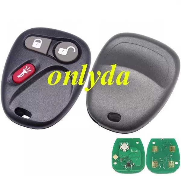 For Buick 3 button remote key with 315MHZ N BOARD FCCID - KOBLEAR1XT