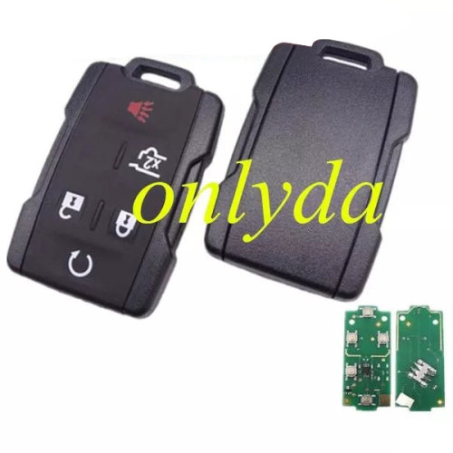 For 5 button remote key with 434mhz black color