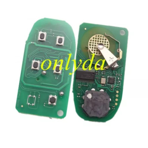 For Chrysler  keyless  remote key with 434mhz with PCF7945M (HITAG AES) chip   with 2+1/3+1/4+1 button key shell , please choose use for 2014-2018 JEEP Cherokee  434mhz ASK PCF7953M FCC ID: GQ4-54T                                                         OE:68141580AE/AC/AF/AG/AB                             with 2+1/3+1/4+1 button key shell , please choose