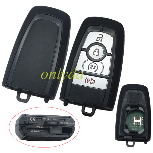 For Ford Mustang Cobra 3+1button Smart key 315mhz ID49 chip
