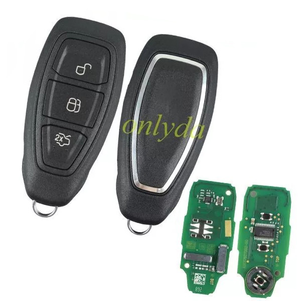 original Ford Focus Keyless remote key with 434mhz with ID49 7953P chip Ford FCCID:KR5876268 PN:F1ET-15K601-AE C-Max from 2015 Grand C-Max from 2015 Focus from 2015 Kuga from 2015 Mondeo from 2014
