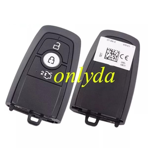 original Ford MONDEO, Edge Figo,S-MAX, Etc. Keyless 3 button remote key with 434mhz ID49 HITAG PRO CCMIIT ID:2016DJ2196 CNC ID:H-T6355 Type:A2C93142104 A2C93142102 HSCT-15K601-DC HS7T-15K601-DD