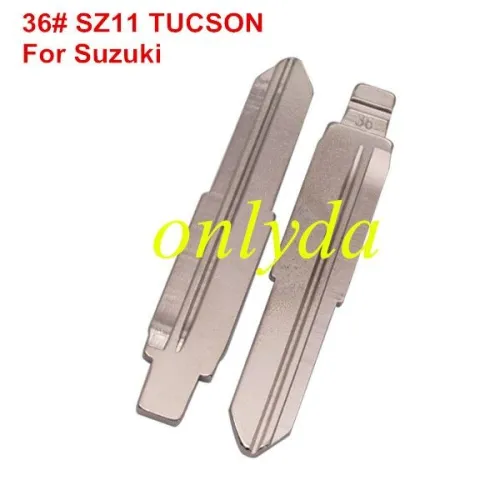 VVDI brand key blade  TUCSON 36# SZ11 For Suzuki