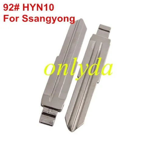 VVDI  brand key blade 92# HYN10 for Ssangyong
