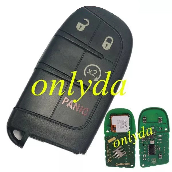 For OEM  3+1 button remote key with 434MHZ with 7945 chip
