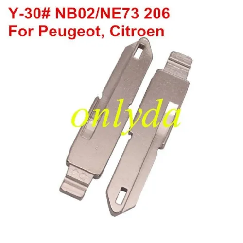 VVDI  brand key blade Y-30# NB02/NE73 206 for Peugeot Citroen