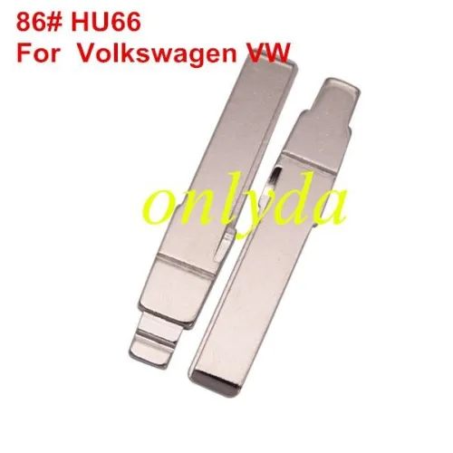 VVDI brand key blade  86# HU66 for Volkswagen