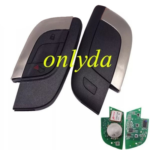For Fisker OEM 3 button  remote key with 433.92 mhz with PCF 7945 chip