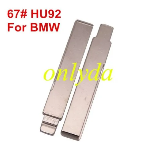 VVDI brand key blade  67#  HU92 for BMW