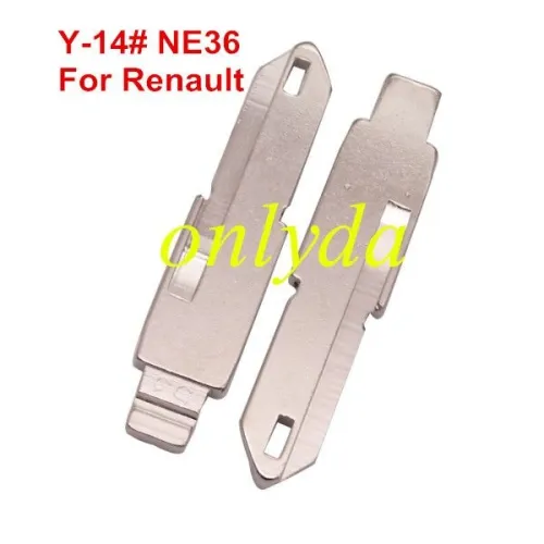 VVDI brand key blade  Y-14#  NE36 for Renault