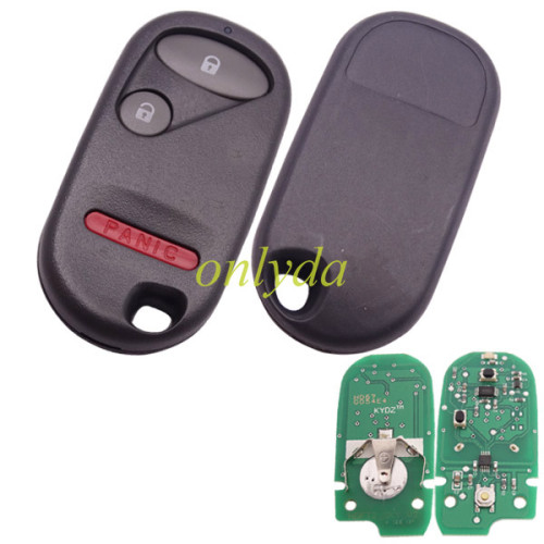 Honda CIVIC,Pilot,Element 2+1 button with FCCID NHVWB1U521 with 433MHZ
