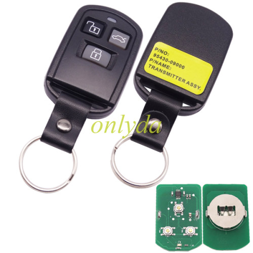 hyun Sonata 3 button  remote control with 311mhz