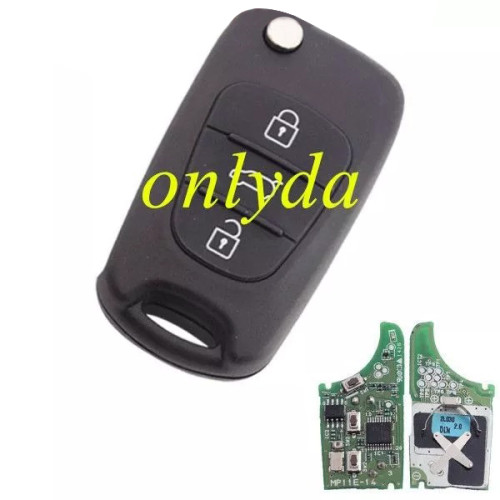 For OEM 3 button remote key with 434mhz OEM PCB and after market key shell