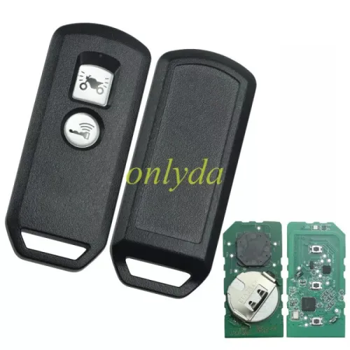 For KYDZ Brand Honda motor 2 button  smart remote for K01 2016-2017 SH150 PCX FSK 433MHZ 47chip