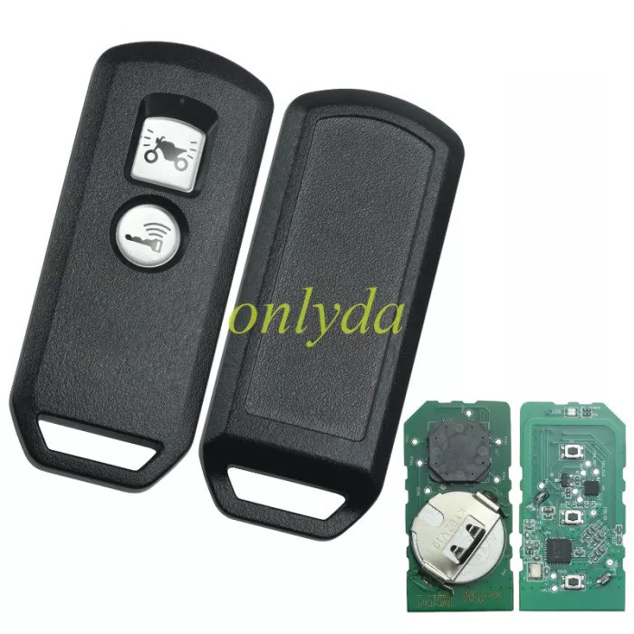 For KYDZ Brand Honda motor 2 button  smart remote for K01 2016-2017 SH150 PCX FSK 433MHZ 47chip