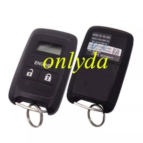 For OEM Honda 3 button remote key with 433.92mhz