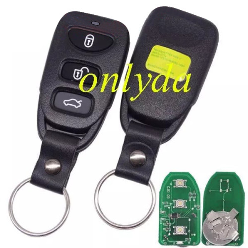 hyun 3 button Remote key with 315mhz/433mhz  SONATA Elantra Tucson