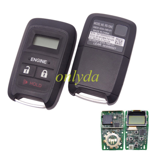 For Honda OEM keyless 4 button  remote key with touch screen  434mhz