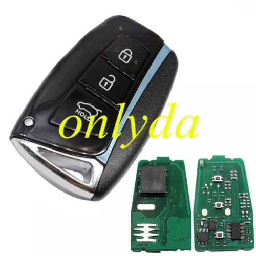 New Hyundai Santa Fe 3 button  Keyless remote key with 434mhz with 46 chip PCF7952
