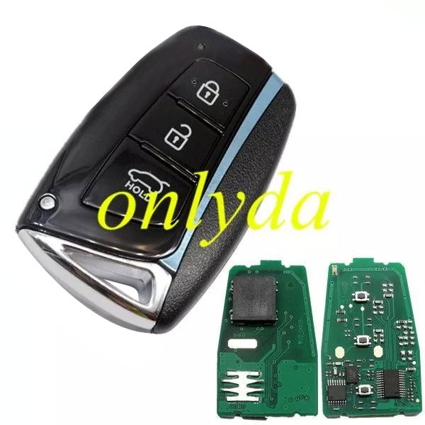 New Hyundai Santa Fe 3 button  Keyless remote key with 434mhz with 46 chip PCF7952