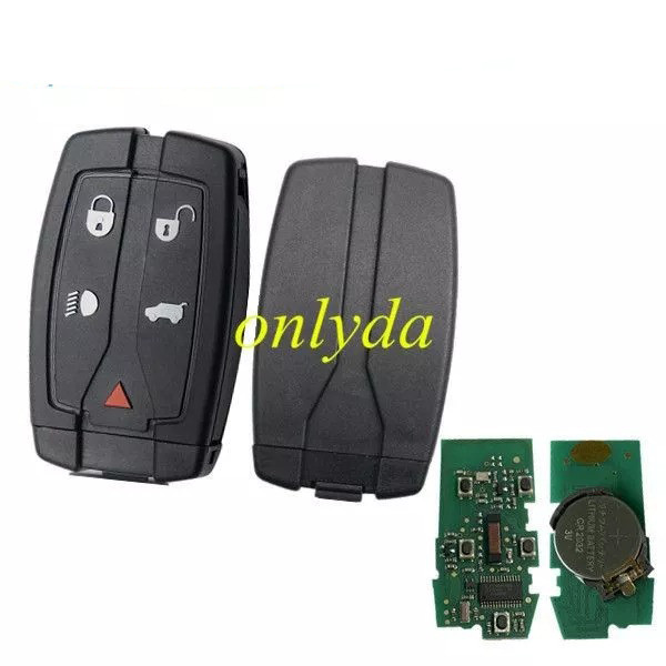 For LandRover 4+1 button remote with 433MHZ chip:PCF7945/7953