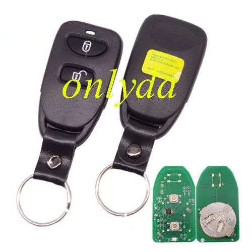 KIA Freddy 2 button remote key 315mhz/434mhz