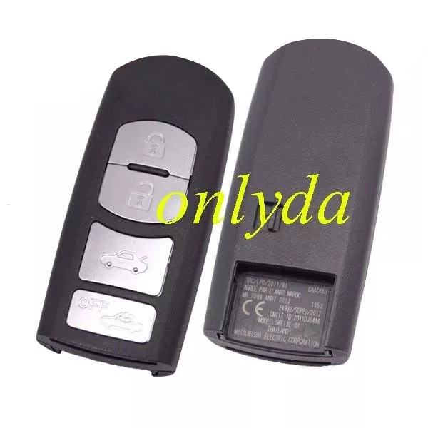 For Mazda OEM 4button remote key with 315mhz/315lp