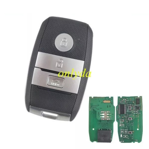 K4 keyless 3 button remote key with 47chip （HITAG3) with433mhz