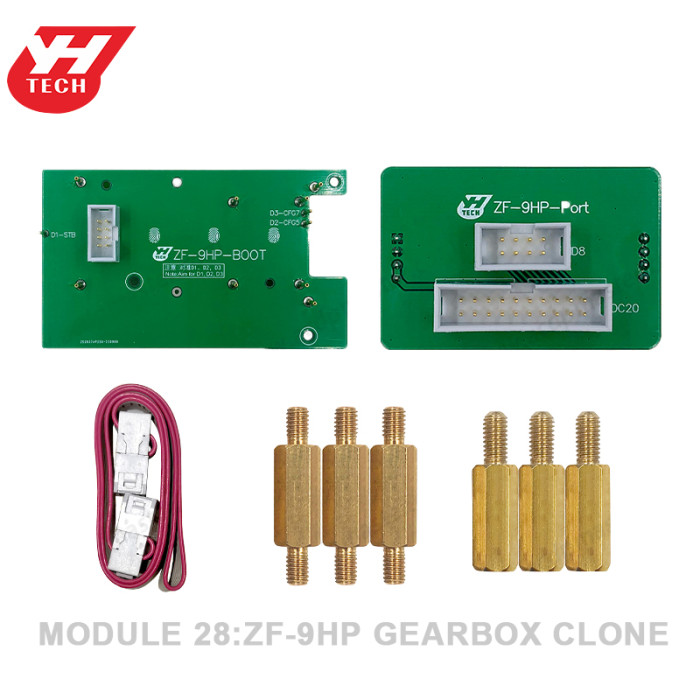 Yanhua Mini ACDP Module 28_ZF-9HP gearbox clone Support JLR ,Chrysler, Dodge, Fiat, Honda, Jeep ZF-9HP gearbox BOOT mode clone.