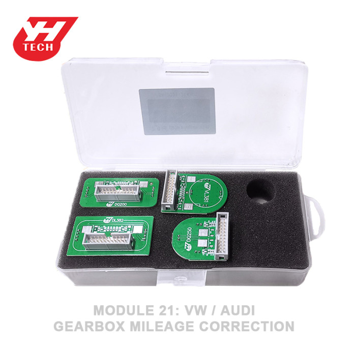 Yanhua Mini ACDP Module21_ VW / Audi gearbox mileage correctionSupport VW/Audi DQ200 (0AM/0CW), DQ250 (02E/0D9), DL382 (0CK), VL381 (0AW) gearbox mileage correction.