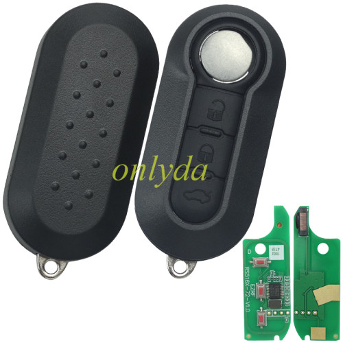 As Model:  (Delphi BSI System) FIAT：Doblo,Fiorino,Grande Punto,500 PEUGEOT:Beeper,Tepee CITROEN:Nemo ALFA ROMEO:Mito FORD:KA OPEL:Combo 3 button remote key 7946-433MHZ key