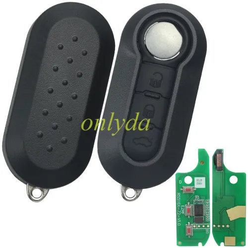 As Model:  (Delphi BSI System) FIAT：Doblo,Fiorino,Grande Punto,500 PEUGEOT:Beeper,Tepee CITROEN:Nemo ALFA ROMEO:Mito FORD:KA OPEL:Combo 3 button remote key 7946-433MHZ key