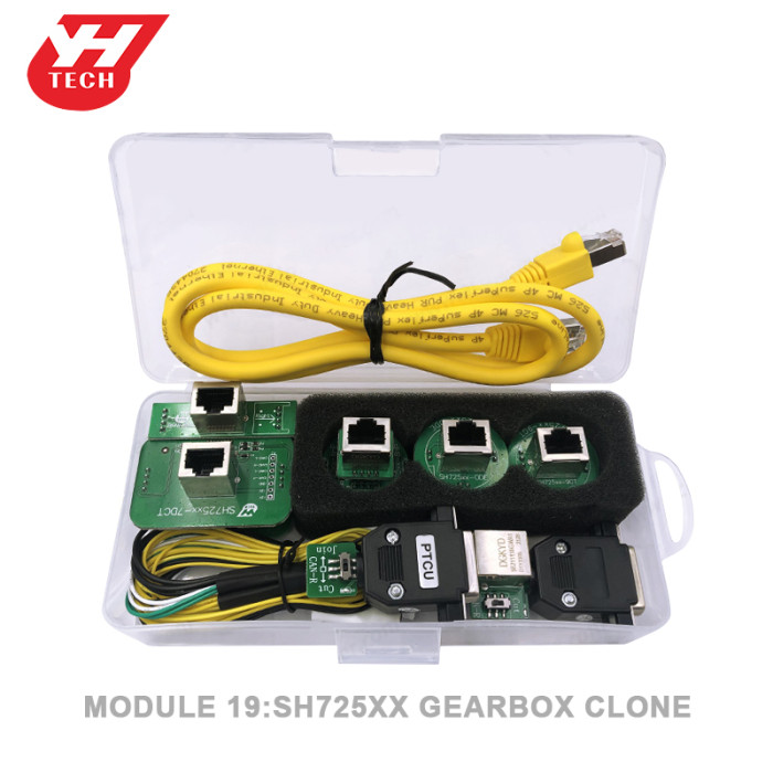 Mini ACDP Module 19 SH725XX Gearbox Clone Support all ZF 8HP,DQ380/DQ381 0DE,MB VGS-NAG3,BMW GETAG 7DCT and BMW TEMIC DKG gearbox clone.