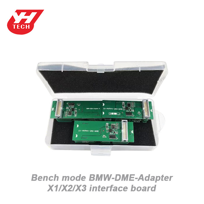 Yanhua ACDP Bench mode BMW-DME-Adapter X1/X2/X3 interface board set Support BMW E chassis N47/N57,F chassis B37/B47N47/N57,I chassis BMSX DME ISN read/write and clone.