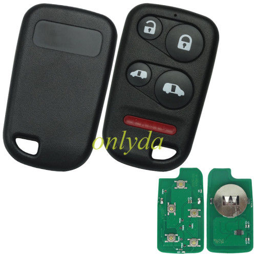 For Honda 4+1 button remote key  OUCG8D -440H-A  308mhz for Honda Odyssey 2001-2004