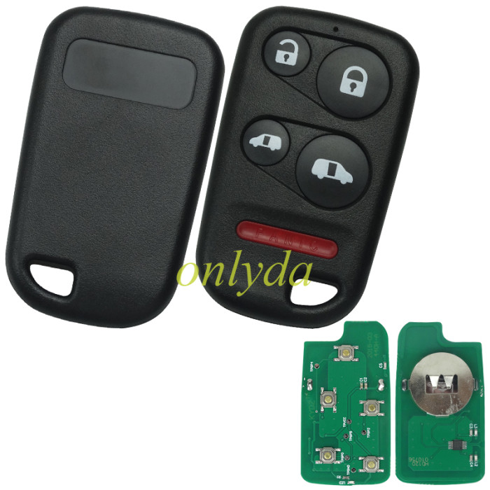 For Honda 4+1 button remote key  OUCG8D -440H-A  308mhz for Honda Odyssey 2001-2004