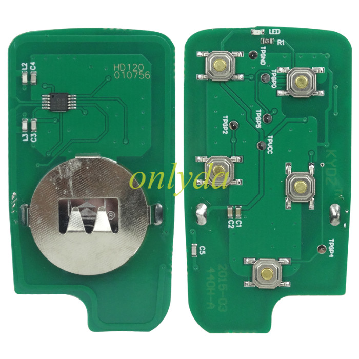 For Honda 4+1 button remote key  OUCG8D -440H-A  308mhz for Honda Odyssey 2001-2004