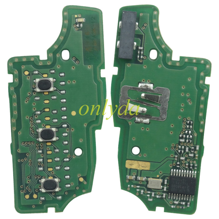 For  Nissan OEM 3 button remote 433mhz 7961M chip FCCID:CWTWB1G767