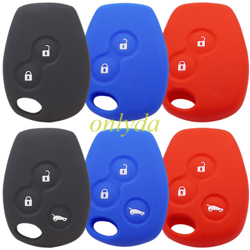 For Renault 2/3 button silicon case（please choose the button and color）
